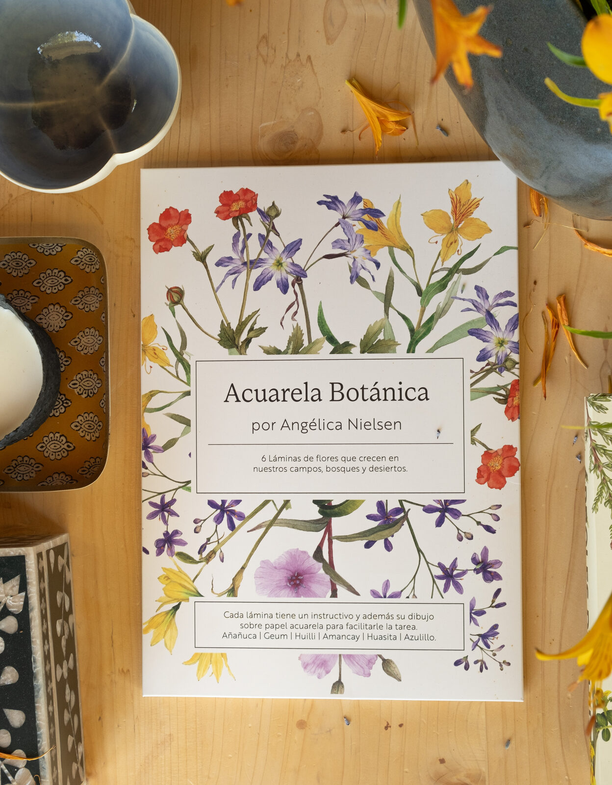 Láminas Acuarela Botánica