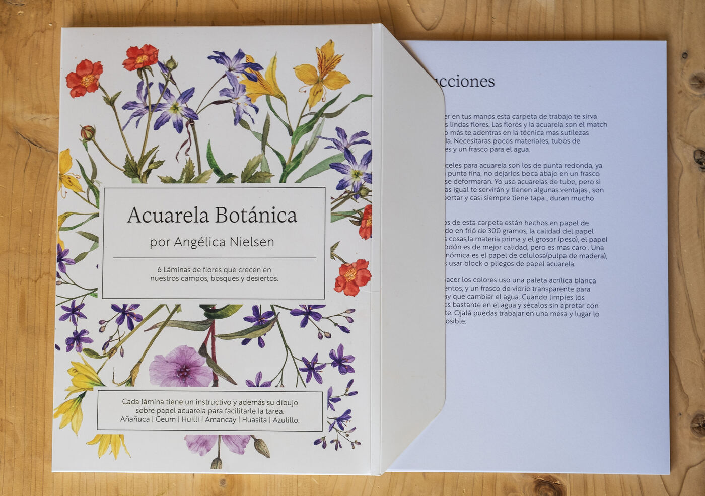 Láminas Acuarela Botánica